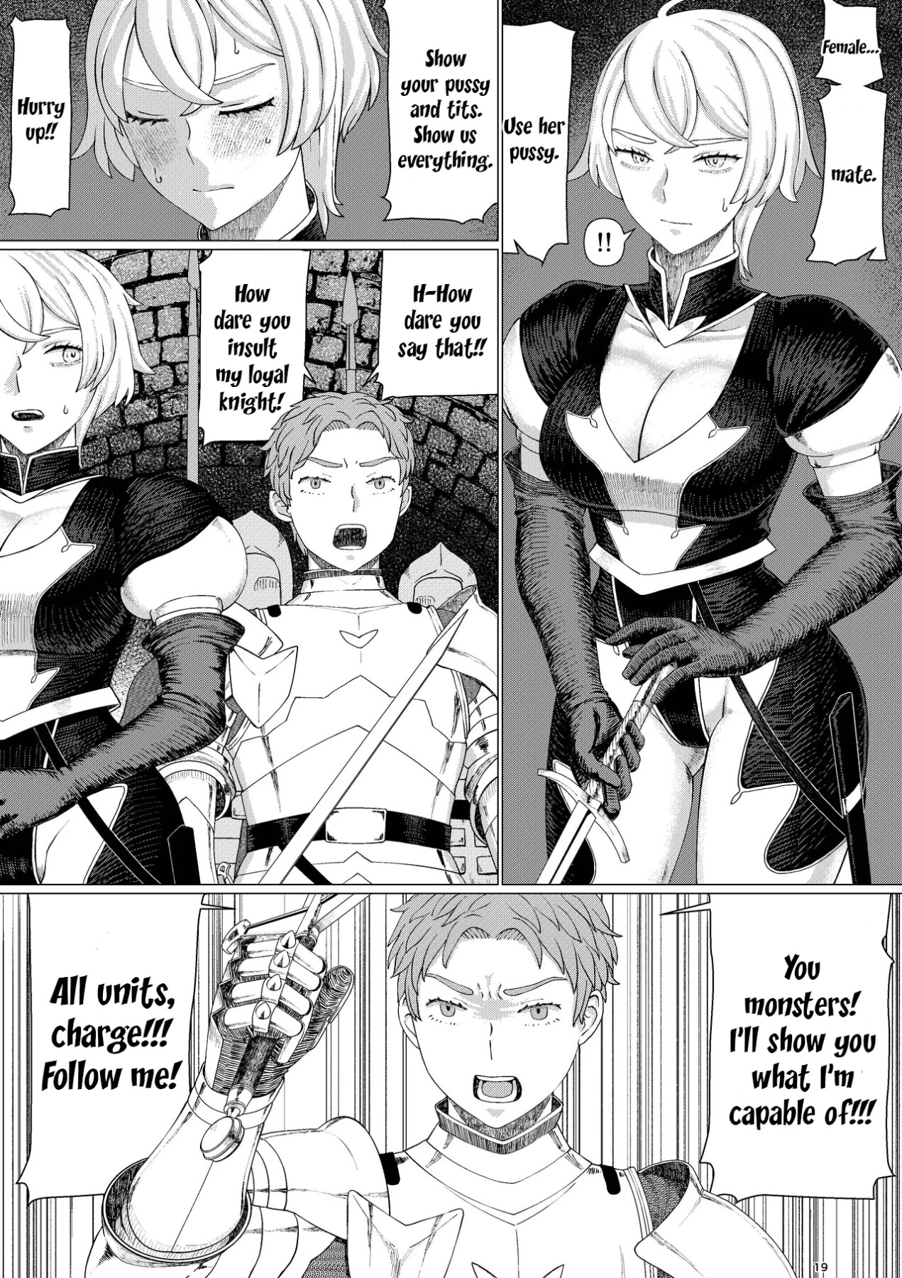 Hentai Manga Comic-Female Knight Interspecies NTR: Sikri and Ricard Volume 1-Read-21